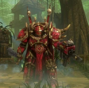 World Eaters Chaos Lord, level 30