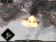 Early defense of the eastern slag site.