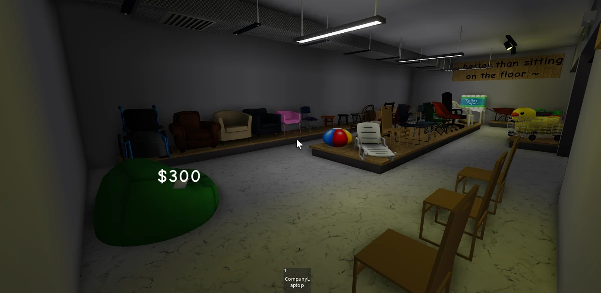 Generic Chair Shop Da Amazing Bunker Simulator Wiki Fandom