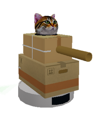 Cat in roomba sales