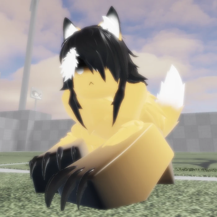 made a furry roblox avatar for my sona! : r/furry