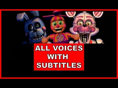 Stream FNAF Ultimate Custom Night: All Voices With Subtitles