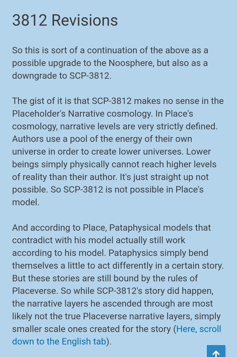 Revision for SCP-3812