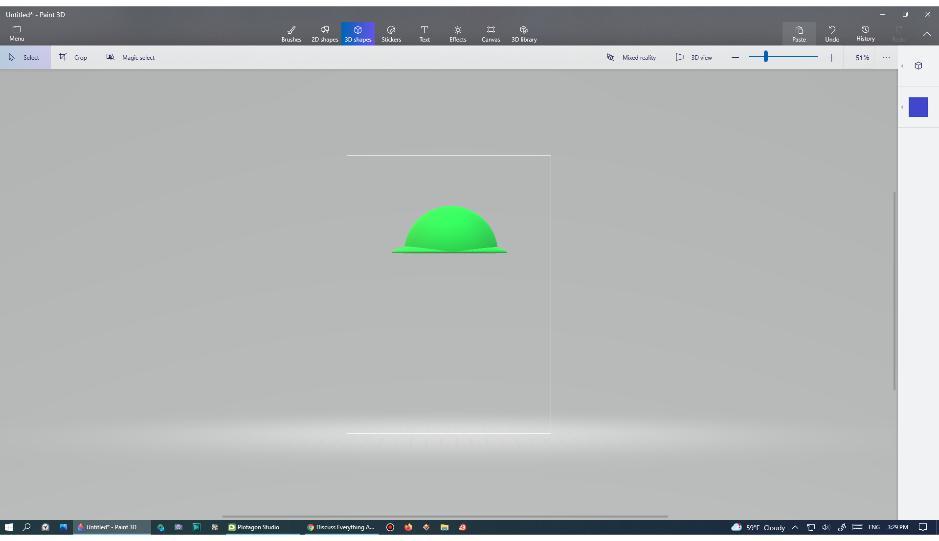 WHAT SHOULD I MAKE IN PAINT 3D