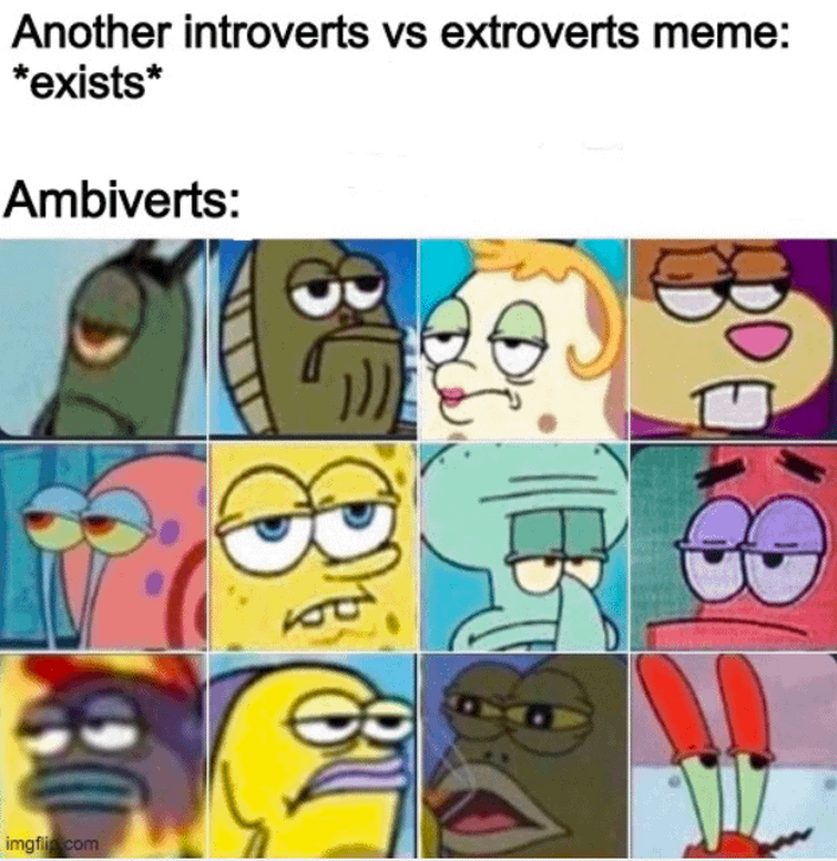I'm a fucking ambivert and I could probably relate | Fandom