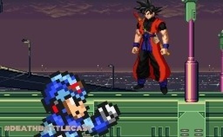 XDiVE X VS Xeno Goku (Mega Man XDiVE VS Dragon Ball Heroes