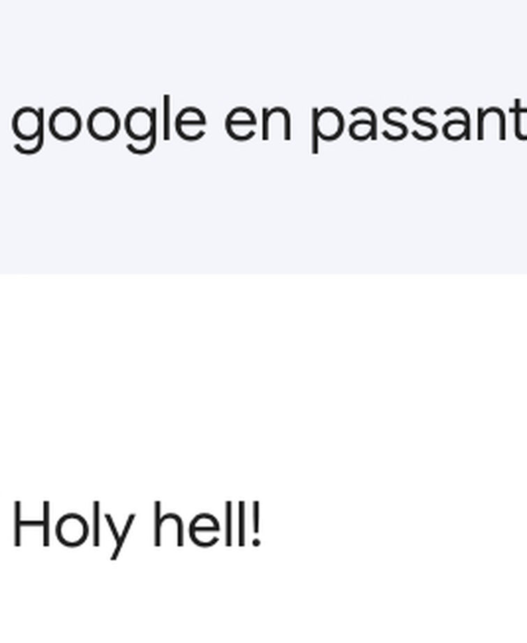 En Passant / Google En Passant