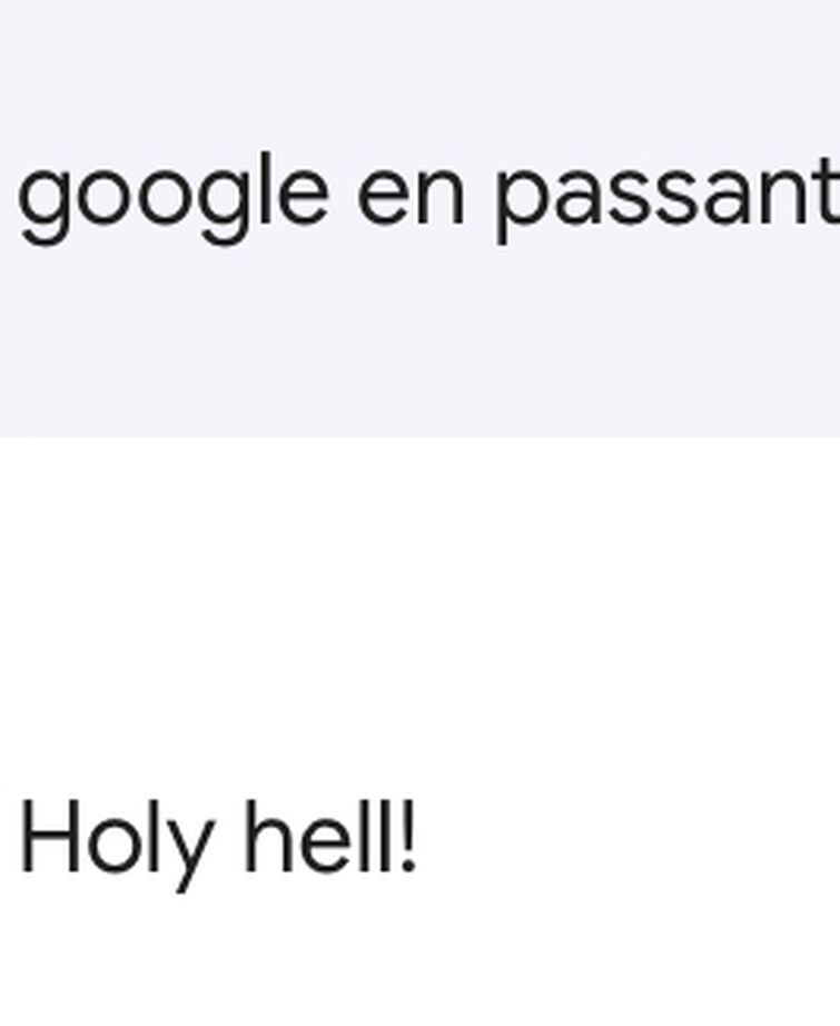 google en passant