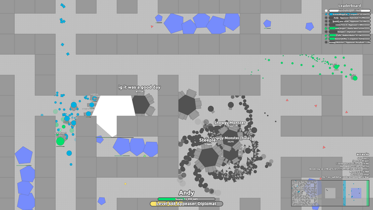 arras.io new special gamemode arms race + graveyard 