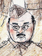 James Beck's sketch of Mainwaring