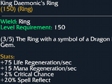 King Daemonic's Dragon Ring