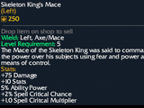 Skeleton King's Mace