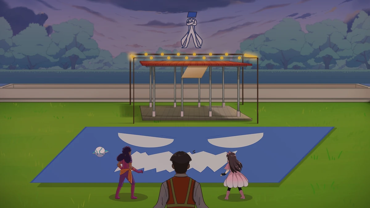 Petaka di Taman Geometris (The Geometric Park Incident) Dafa Lulu