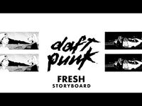 Daft Punk - Fresh (Official Music Video Storyboard)