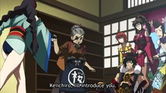 Asai almost punches Keiichiro