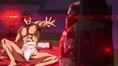 Houkouin mysteriously appears in front of a startled man