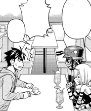 Milme and Avis inform Kimihito about the difficult situation between their tribes.