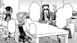 Aluca's, Garou's and Vic's first (strange) acquaintance with Ms Smith in Arbatel's world.
