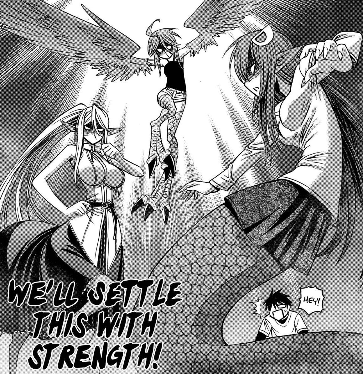 Monster Musume - Darling-kun and Miia's second date. Miia, Rachnera is not  a crab btw.. From Episode 9: (