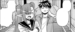 ... and vehemently rejects his suggestion to talk to her mother about her milk problem.