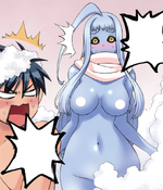 Lala Surprising Kimihito in his Bath