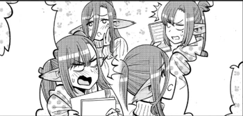 Meamil's overprotectiveness led to a tense relationship between her and Felimil.