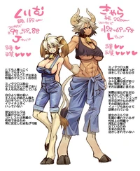 Female Minotaurs - B