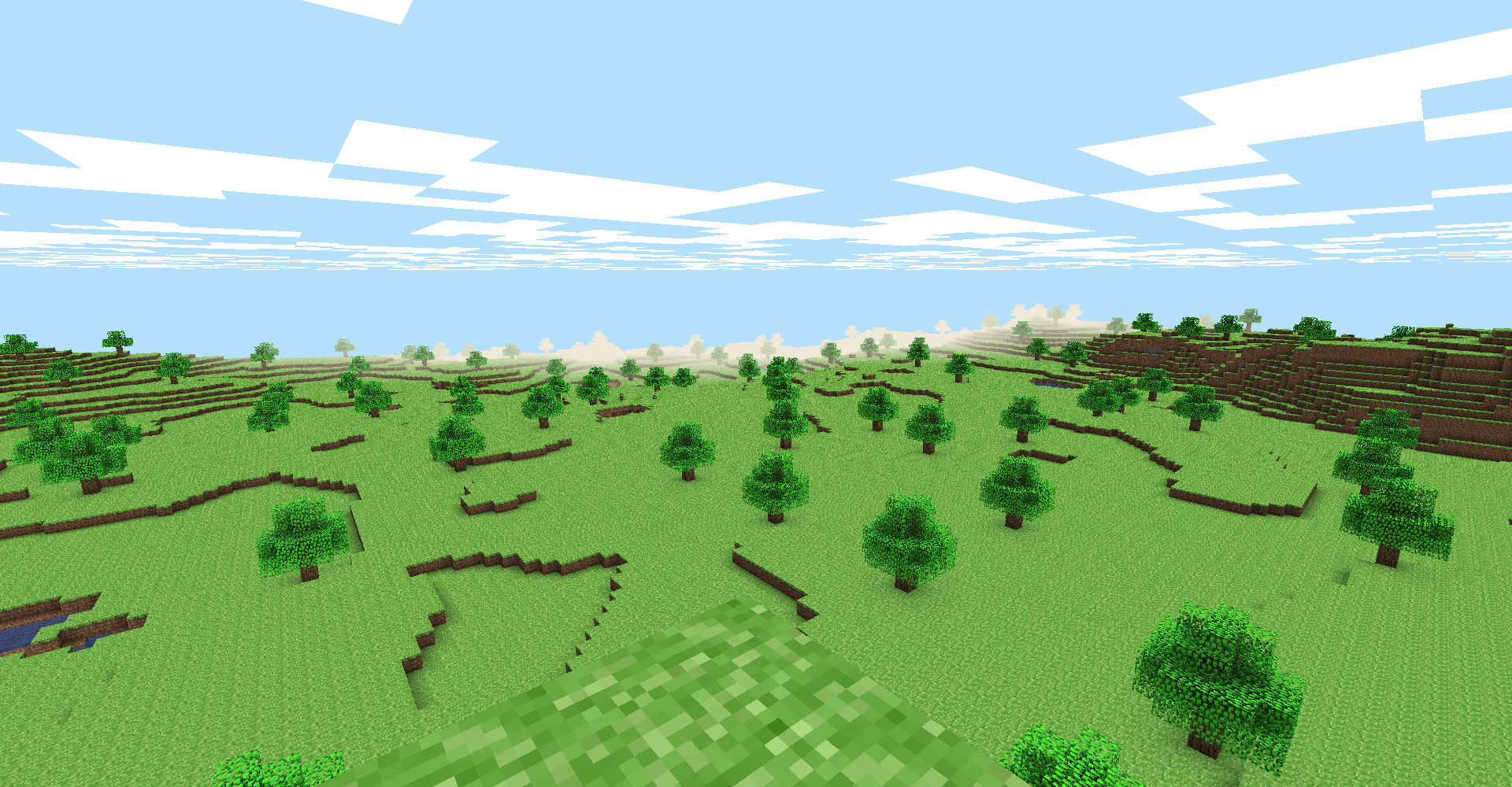 Classic minecraft biome