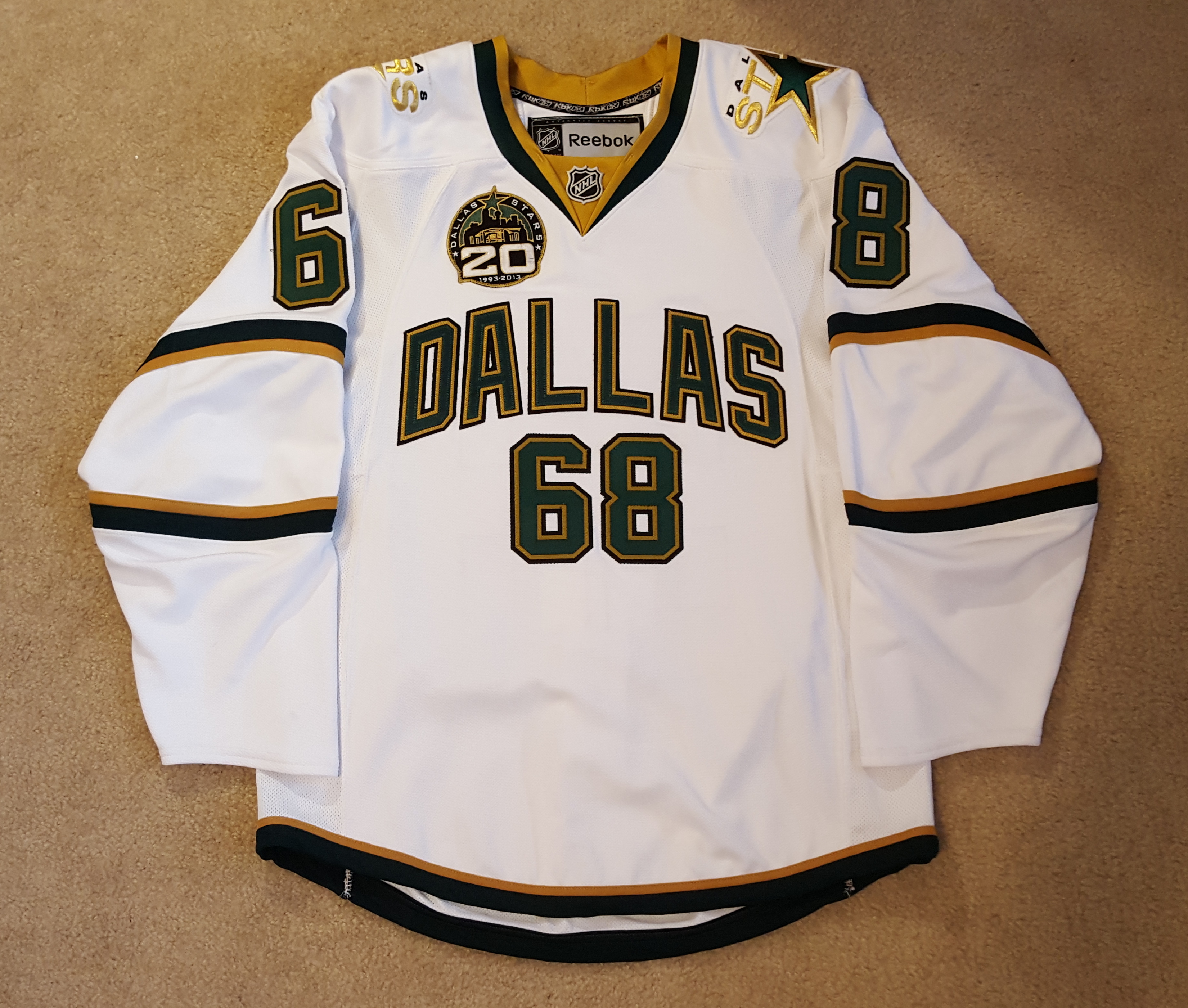 dallas stars 1993 jersey