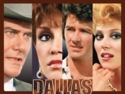 CBS-TV "Dallas" TV seriss advertisment