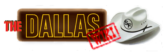 Dallas Wiki White Brown wordmark