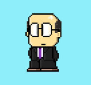 Old concept art of the Advisor.