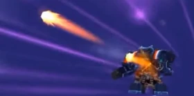 Riding armoour gatling