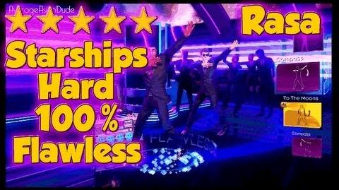 Dance Central 3 - Starships - Hard 100% Flawless - 5* Gold Stars