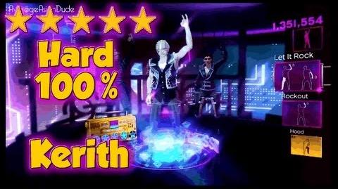Dance Central 2 - Let It Rock - Hard 100% - 5* Gold Stars - 2.6 Millions Score (NEW DLC 21 08 12)