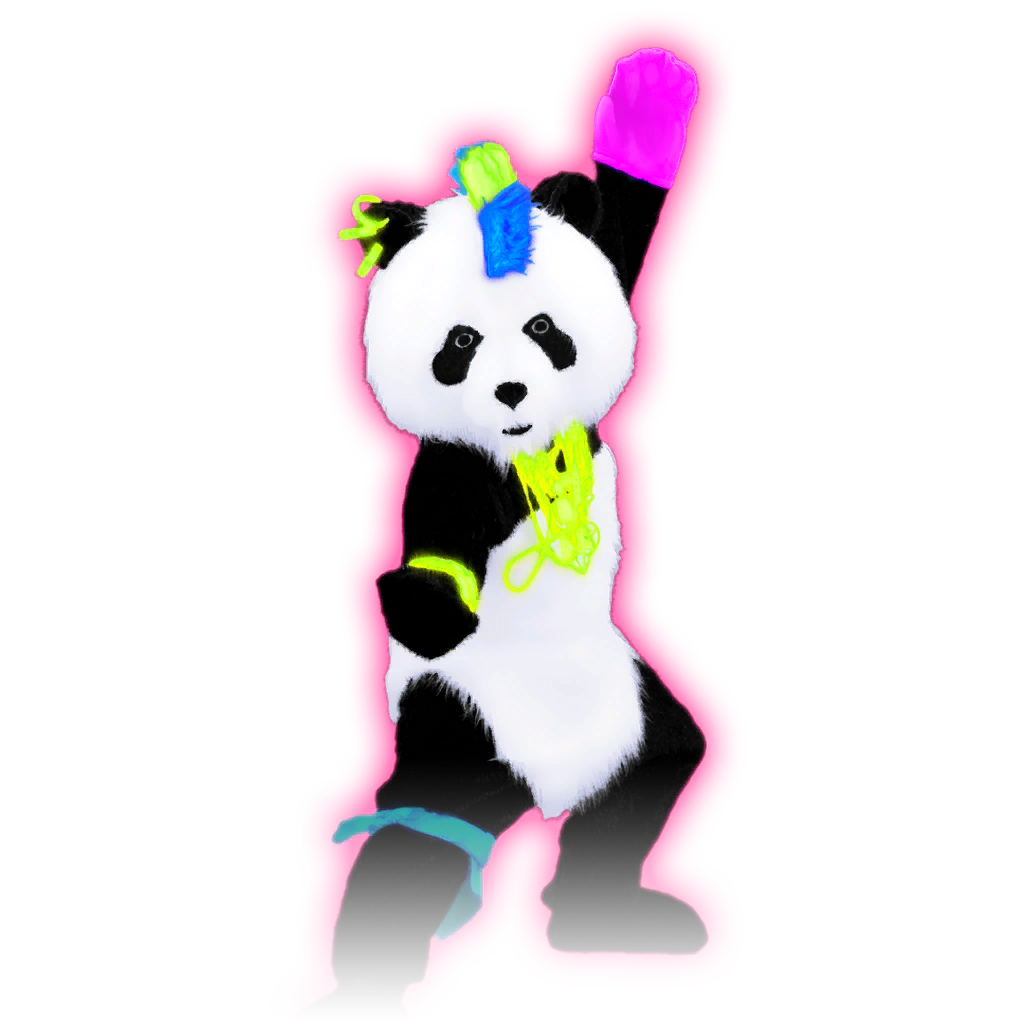 Танцующая панда видео. Джаст дэнс Панда. Танцующая Панда. Панда из just Dance. Танец панды.