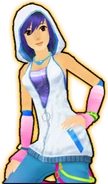 Emi's alternate outfit in DDR Dance Wars