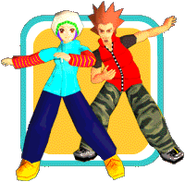 Emi and Rage in DDR 3rdMIX