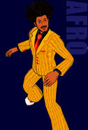 Afro from the character info screen from the DDR Ultramix 2 Website