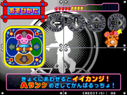 Choco on the tutorial screen with Chuta.