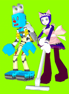 Robo 2000 and Maid-Zukin in 4thMIX