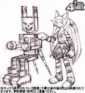 4thMIX concept art of Konsento:03/2 and Devil-Zukin