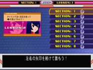 Alice in DDR Party Collection's Lesson Mode