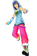 Emi's DDR X2 outfit.