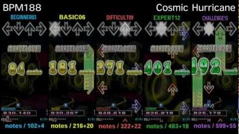 DDR X3 Cosmic Hurricane - SINGLE