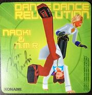 Mouse pad with NMR and Naoki on it