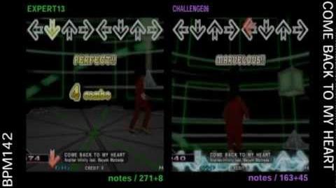 DDR X3 COME BACK TO MY HEART - DOUBLE HIGH