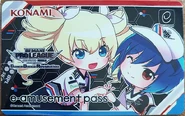 E-Amusement Pass card BPL S2 Finals featuring Emi and Yuni
