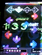 Mei Afronova walk.png (167 KB) 冥's Single Challenge chart's most difficult section is a 200 BPM 16th note stream with Afronova walks.