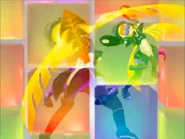 The yellow Rinon clone as shown in the background video.